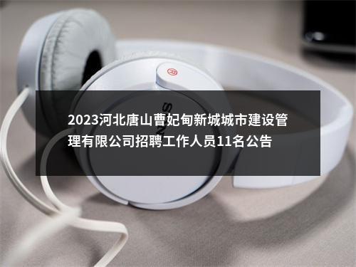 2023河北唐山曹妃甸新城城市建设管理有限公司招聘工作人员11名公告 图片